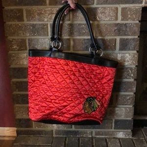 Blackhawks purse